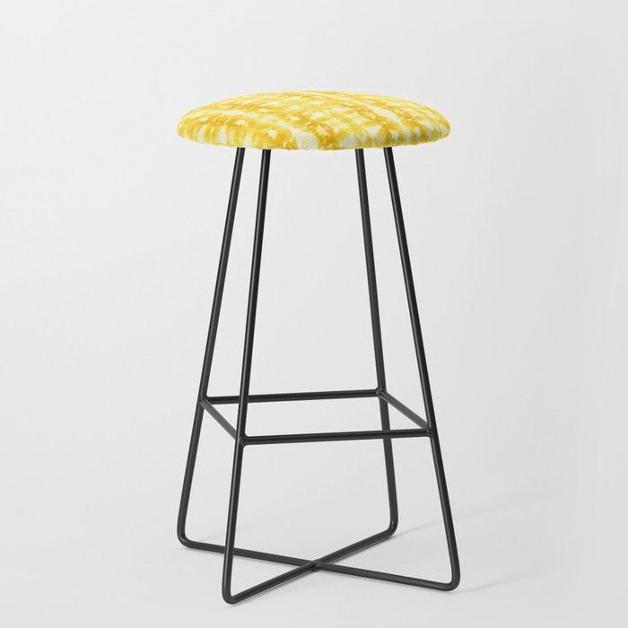 Tie Dye Yellows Stool Gallery Image 1