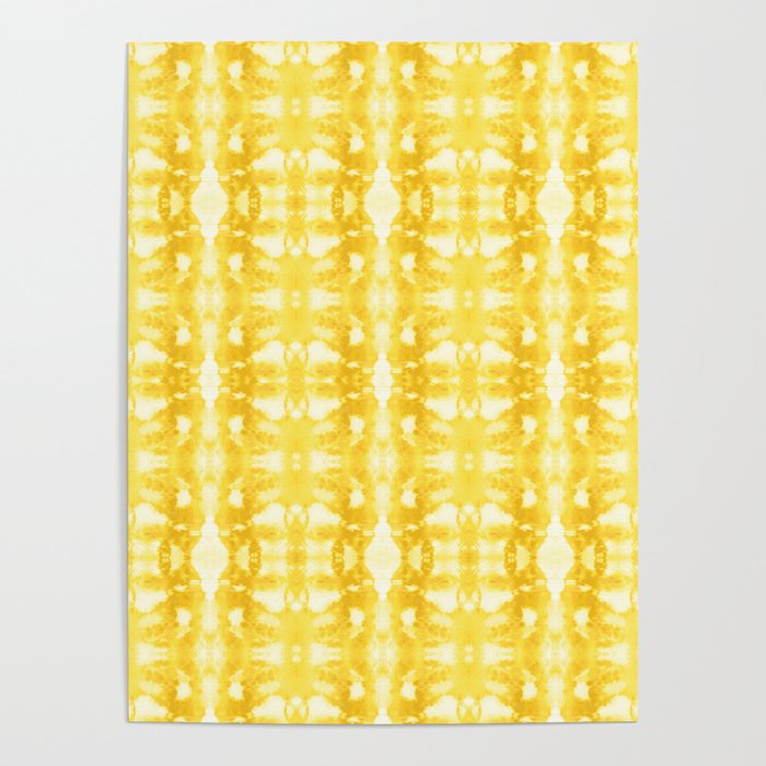 Tie Dye Yellows Poster Gallery Image 1