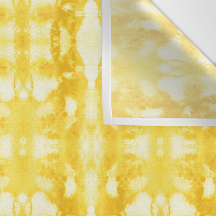 Tie Dye Yellows Wall Tapestry Gallery Image 3