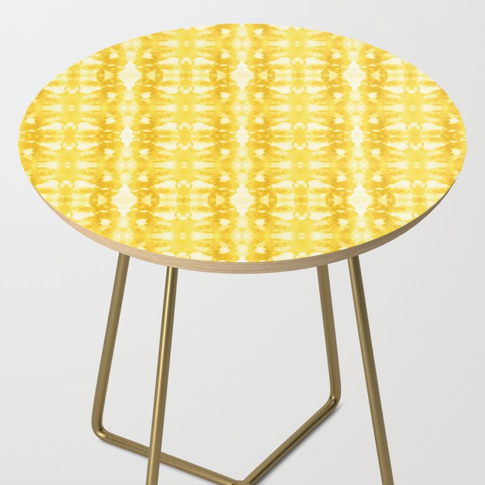 Tie Dye Yellows Side Table Gallery Image 2
