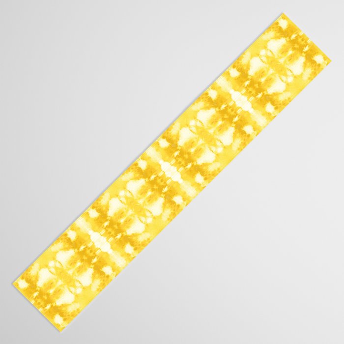 Tie Dye Yellows Table Runner Gallery Image 3