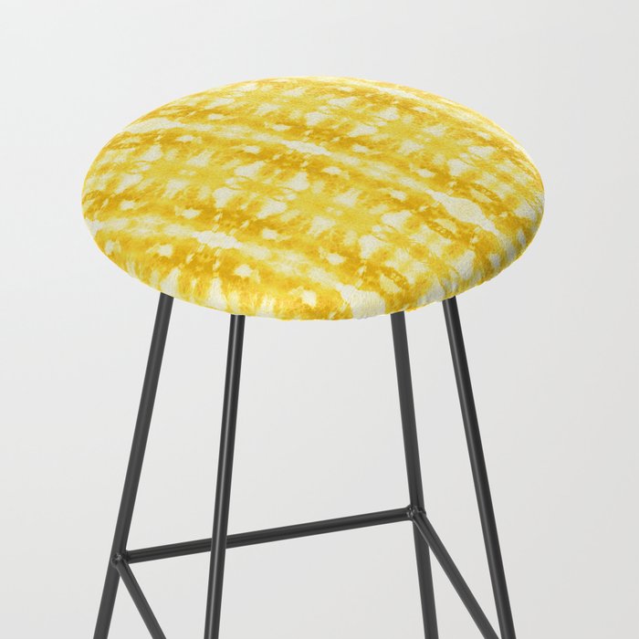 Tie Dye Yellows Stool Gallery Image 2