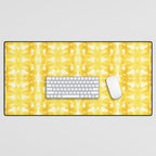 Tie Dye Yellows Desk Mat Gallery Image 1