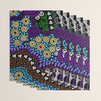 Authentic Aboriginal Art - Untitled Wrapping Paper Gallery Image 3
