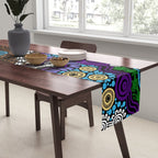 Authentic Aboriginal Art - Untitled Table Runner Gallery Image 2