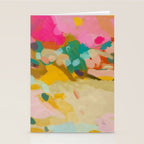 landscape light & pink clouds Stationery Card Gallery Image 2