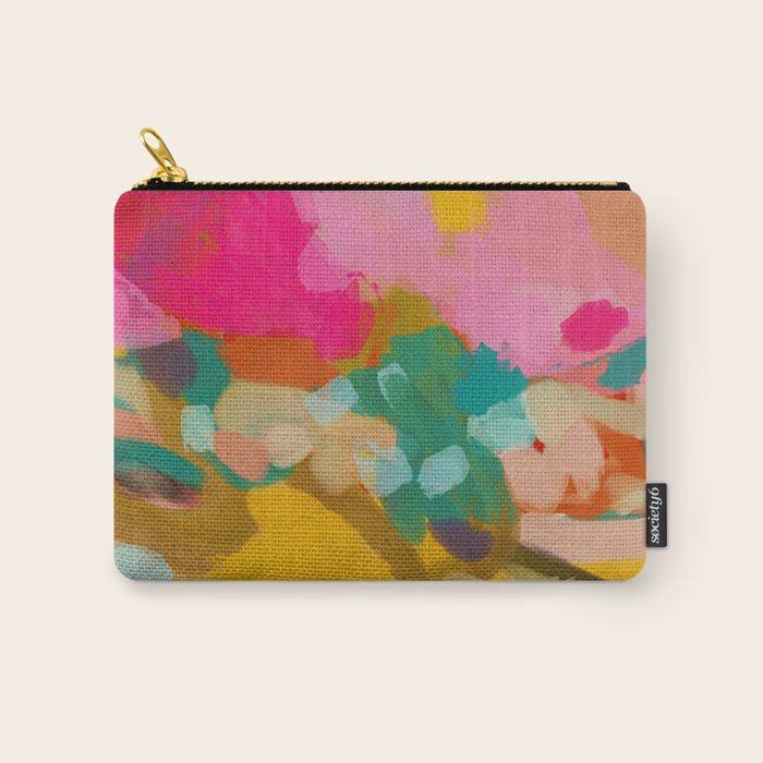 landscape light & pink clouds Carry All Pouch Gallery Image 1
