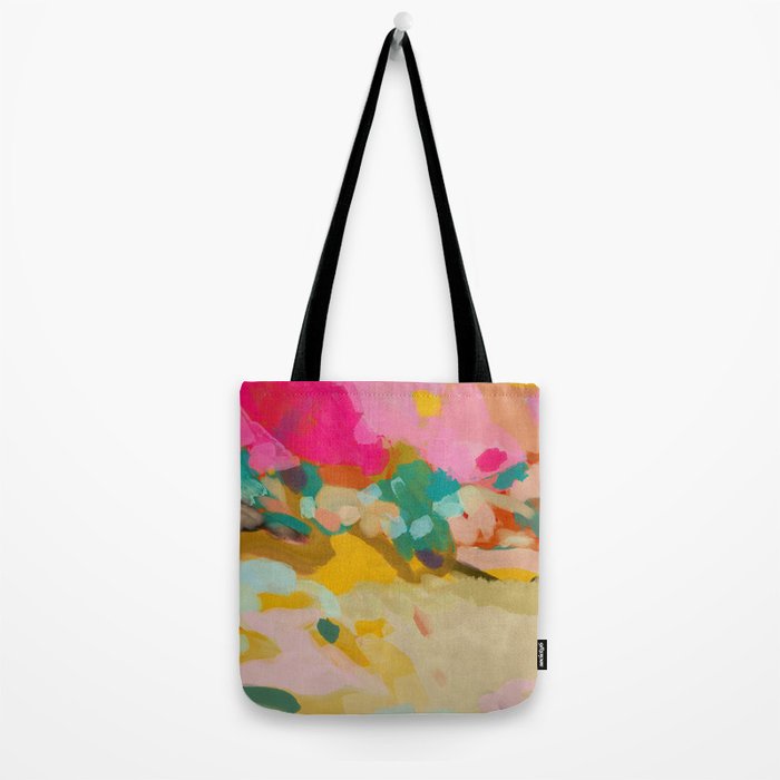 landscape light & pink clouds Tote Bag Gallery Image 2