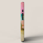 landscape light & pink clouds iPhone Case Gallery Image 2