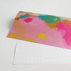 landscape light & pink clouds Wrapping Paper Gallery Image 2