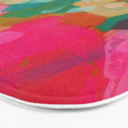 landscape light & pink clouds Bath Mat Gallery Image 3