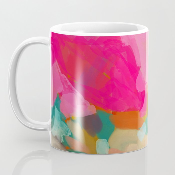 landscape light & pink clouds Coffee Mug Gallery Image 3