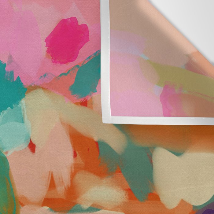 landscape light & pink clouds Wall Tapestry Gallery Image 3
