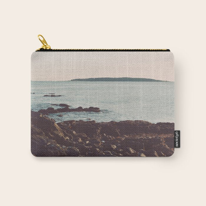 Low Tide - Ocean Art Carry All Pouch Gallery Image 1