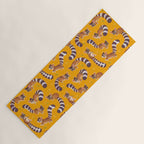 Ringtail - yellow Yoga Mat Gallery Image 1