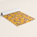 Ringtail - yellow Yoga Mat Gallery Image 2