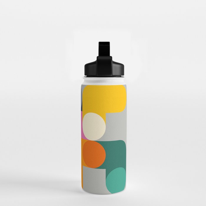 Modern Geometric 85A Water Bottle Gallery Image 2