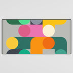 Modern Geometric 85A Desk Mat Gallery Image 3