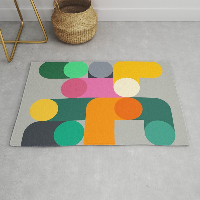 Modern Geometric 85A Rug Gallery Image 1