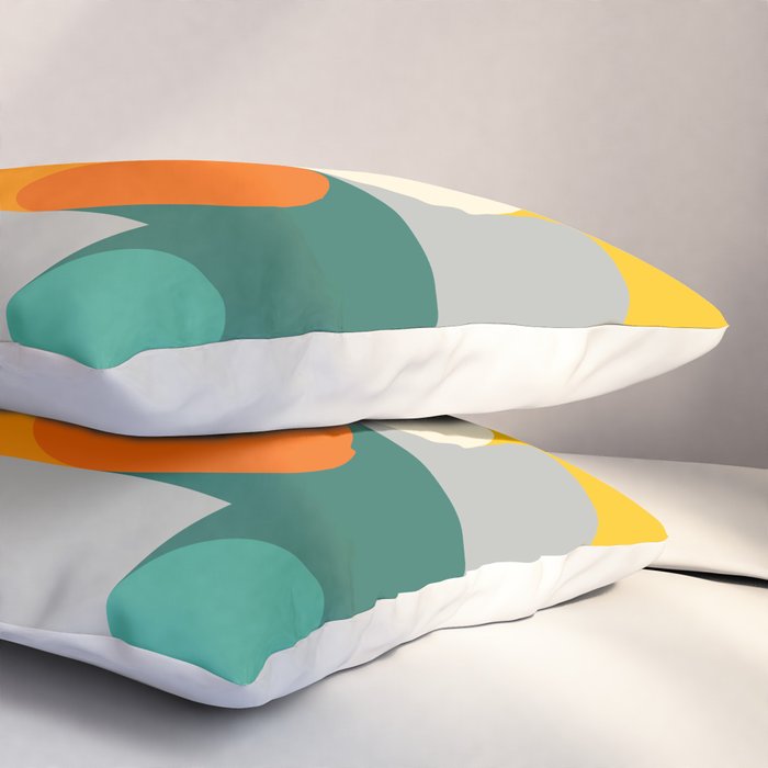 Modern Geometric 85A Pillow Sham Gallery Image 3