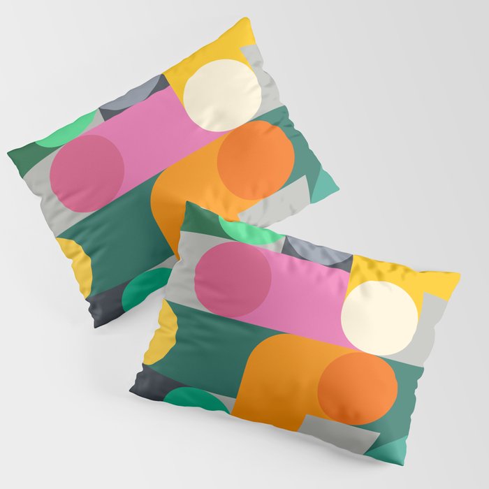 Modern Geometric 85A Pillow Sham Gallery Image 3