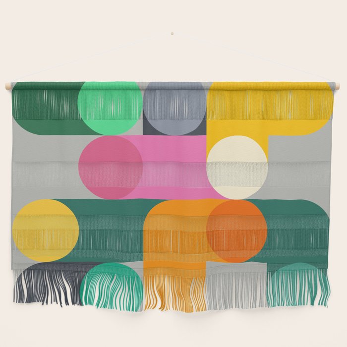 Modern Geometric 85A Wall Hanging Gallery Image 1