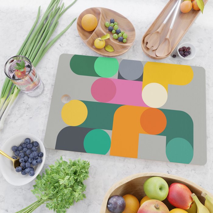 Modern Geometric 85A Cutting Board Gallery Image 2