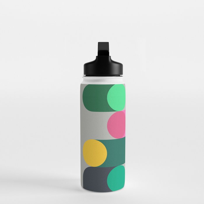 Modern Geometric 85A Water Bottle Gallery Image 3