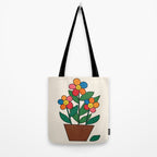 The True Reality / Flowers Tote Bag Gallery Image 2