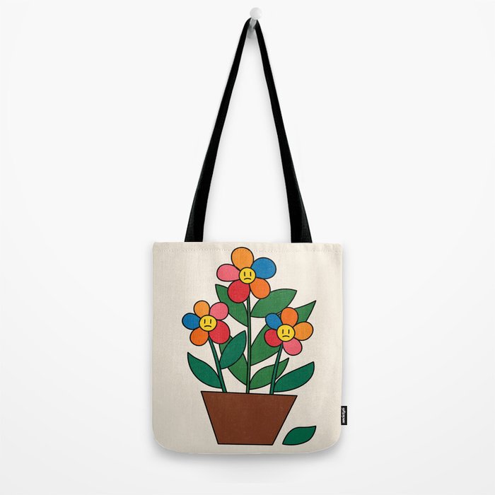 The True Reality / Flowers Tote Bag Gallery Image 2