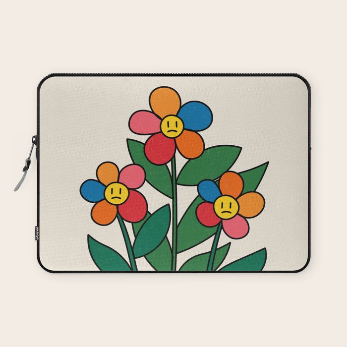 The True Reality / Flowers Laptop Sleeve Gallery Image 1