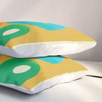 Mid-Century Abstract Balance 16 Pillow Sham Gallery Image 3