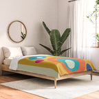 Mid-Century Abstract Balance 16 Comforter Gallery Image 2