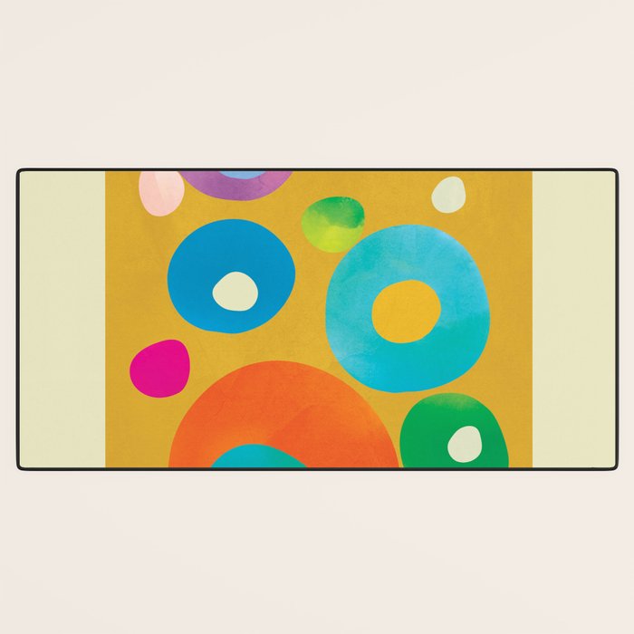 Mid-Century Abstract Balance 16 Desk Mat Gallery Image 3