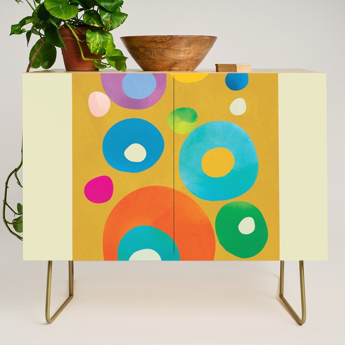 Mid-Century Abstract Balance 16 Credenza Gallery Image 1