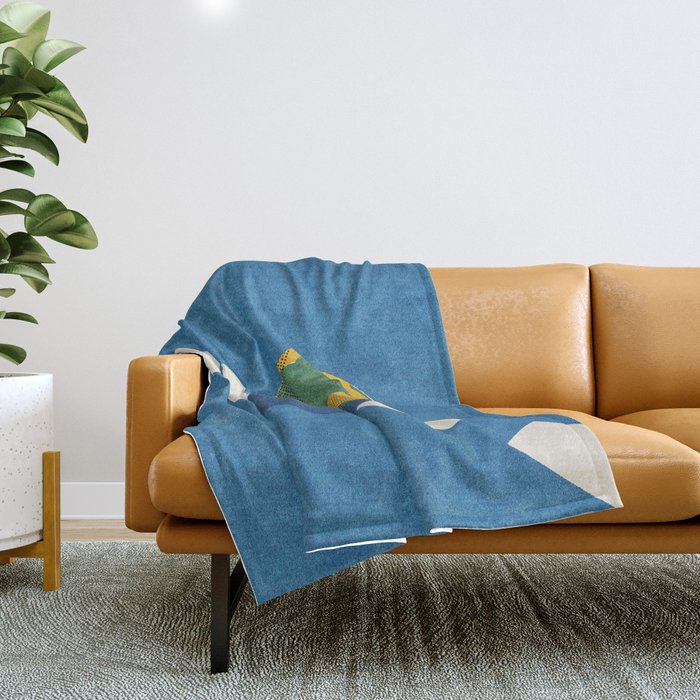BALLS - Handball - II Throw Blanket Gallery Image 1