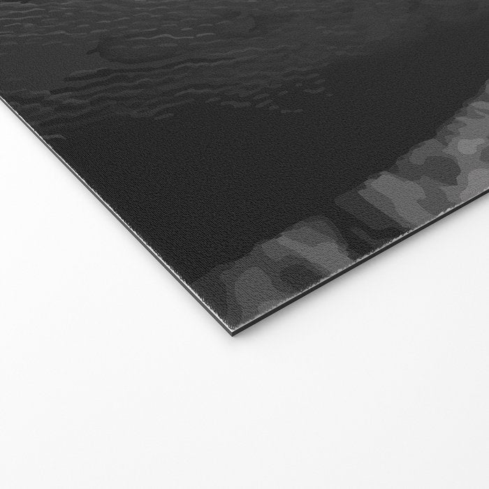 Big American Football black & white Welcome Mat Gallery Image 2