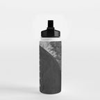Big American Football black & white Water Bottle Gallery Image 2