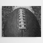 Big American Football black & white Jigsaw Puzzle Gallery Image 1