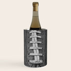 Big American Football black & white Wine Chiller Gallery Image 1