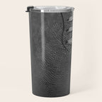 Big American Football black & white Travel Mug Gallery Image 3