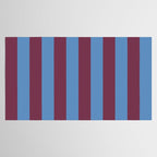 Duo I - Blue and Berry Stripes Tablecloth Gallery Image 2