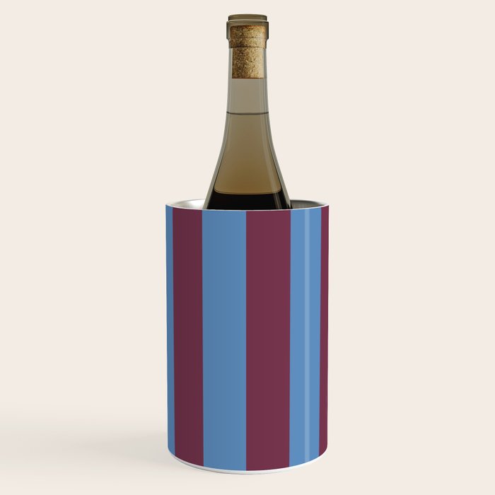 Duo I - Blue and Berry Stripes Wine Chiller Gallery Image 1