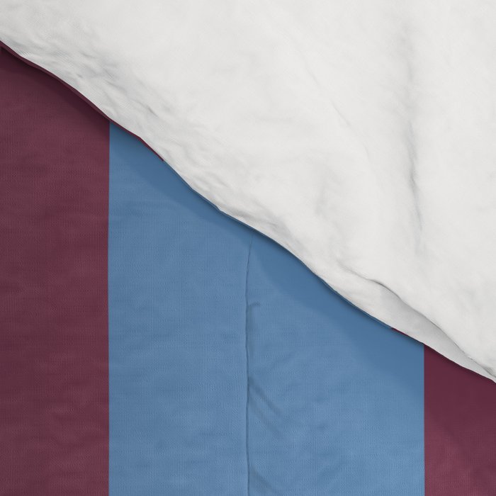 Duo I - Blue and Berry Stripes Comforter Gallery Image 4