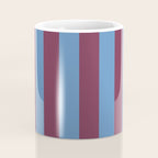 Duo I - Blue and Berry Stripes Coffee Mug Gallery Image 4