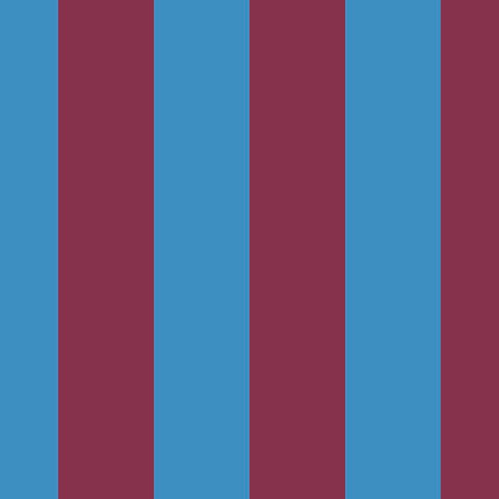 Duo I - Blue and Berry Stripes Coffee Mug Gallery Image 2