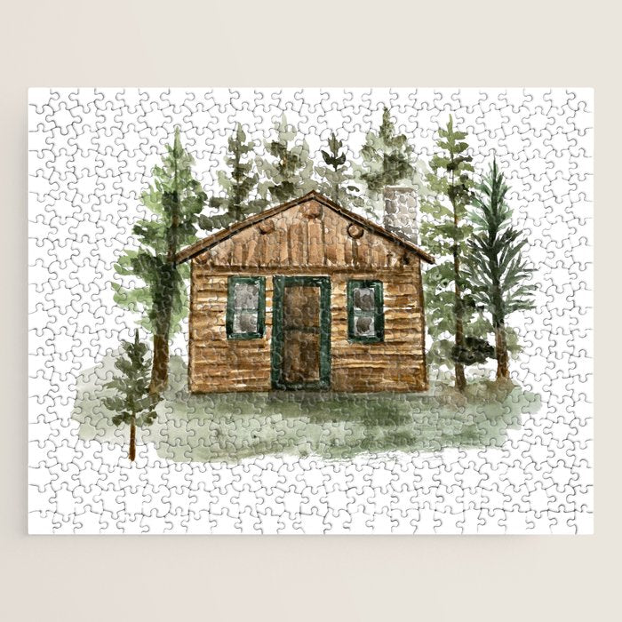 Cabin in the Woods Jigsaw Puzzle Gallery Image 1