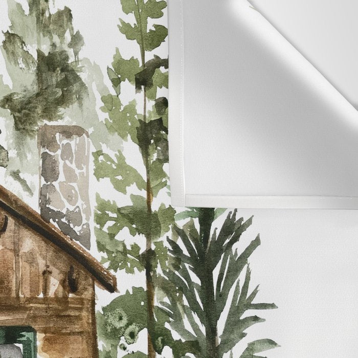 Cabin in the Woods Wall Tapestry Gallery Image 3