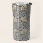 William Morris Vintage Tulip Bullrush Slate Travel Mug Gallery Image 2