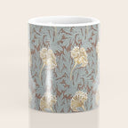 William Morris Vintage Tulip Bullrush Slate Coffee Mug Gallery Image 4